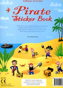 Бумажная книга «Pirate Sticker Book», автор Фиона Уотт - фото №3 - миниатюра