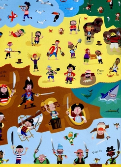 Бумажная книга «Pirate Sticker Book», автор Фиона Уотт - фото №5 - миниатюра