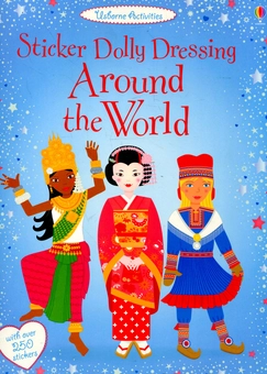 Паперова книга «Sticker Dolly Dressing. Around the World», автор Эмілі Боун - фото №1 - мініатюра