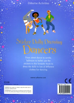 Бумажная книга «Sticker Dolly Dressing. Dancers», автор Фиона Уотт - фото №3 - миниатюра