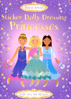 Бумажная книга «Sticker Dolly Dressing. Princesses», автор Фиона Уотт - фото №1 - миниатюра