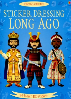 Бумажная книга «Sticker Dressing. Long Ago», автор Меган Келлис - фото №2 - миниатюра