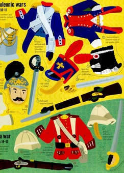 Паперова книга «Sticker Dressing. Soldiers», автор Луї Стовелл - фото №5 - мініатюра