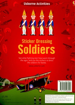 Паперова книга «Sticker Dressing. Soldiers», автор Луї Стовелл - фото №3 - мініатюра