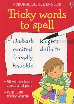 Бумажная книга «Tricky Words to Spell. Activity Cards», автор Сэм Тэплин - фото №1 - миниатюра