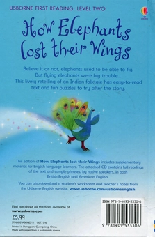 Паперова книга «How Elephants Lost Their Wings (+ Audio CD)», автор Леслі Сімс - фото №3 - мініатюра