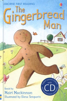 Паперова книга «The Gingerbread Man (+ Audio CD)», автор Майрі Маккіннон - фото №1 - мініатюра