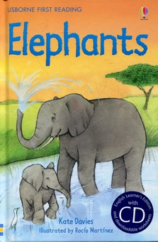 Паперова книга «Elephants (+ Audio CD)», автор Кейт Девіс - фото №1 - мініатюра