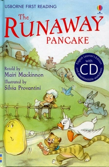 Паперова книга «The Runaway Pancake (+ Audio CD)», автор Майрі Маккіннон - фото №2 - мініатюра