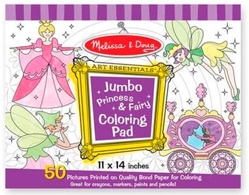 «Набор раскрасок Melissa & Doug Принцесса и фея (MD4263)», бренда Melissa & Doug - фото №1 - миниатюра