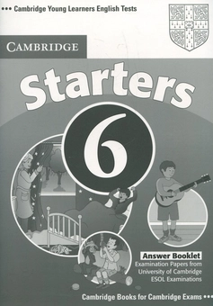 Паперова книга «Cambridge Young Learners English Tests 6 Starters Answer Booklet» - фото №2 - мініатюра