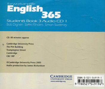 Бумажная книга «English 365 Student's Book 3 Audio CD (2 CD-ROM)», авторов Боб Дигнен, Стив Финдерс, Симон Суини - фото №3 - миниатюра