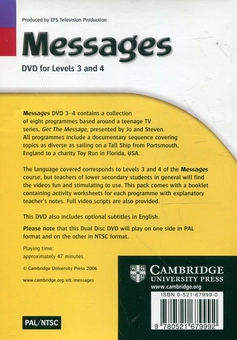 Бумажная книга «Messages DVD for Levels 3 and 4 (DVD-ROM)», автор Джек Лонерган - фото №5 - миниатюра