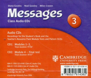 Паперова книга «Messages 3. Class Audio CDs (2 CD-ROM)», авторів Майлз Крейвен, Ноель Гуді, Діана Гуді - фото №3 - мініатюра