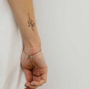 «Тимчасове тату Tattooshka 15 гілочок (LB-121)», бренда Tattooshka - фото №6 - миниатюра