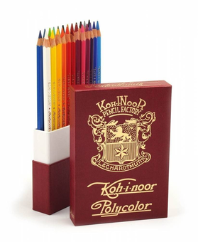  «Карандаши художественные Koh-i-Noor Polycolor Retro 24 шт (3824024020TK)», бренда Koh-I-Noor - фото №2 - миниатюра