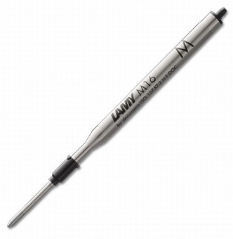  «Стержень шариковый Lamy M16 1.0 мм черный (1600150)», бренда Lamy - фото №1 - миниатюра