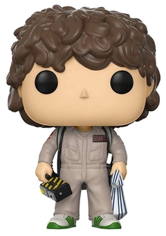  «Коллекционная фигурка Funko POP! Stranger Things Ghostbuster Dustin (FK21484)», бренда Funko Pop - фото №1 - миниатюра
