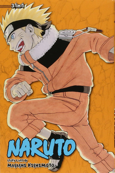 Бумажная книга «Naruto. 3-in-1 Edition. Volume 6», автор Масаси Кисимото - фото №1 - миниатюра