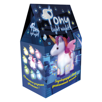  «Набор для творчества Strateg Pony light night (30704)», бренда Strateg - фото №2 - миниатюра