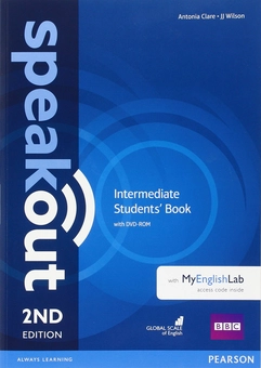 Бумажная книга «Speakout 2nd Edition Intermediate Coursebook with DVD-ROM & MyEnglishLab», автор Антония Клэр - фото №1 - миниатюра