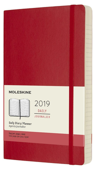  «Ежедневник Moleskine на 2019 год красный (DSF212DC3Y19)», бренда Moleskine - фото №1 - миниатюра