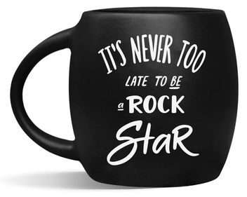  «Чашка черная Orner Rock Star (orner-0377)», бренда Orner - фото №1 - миниатюра