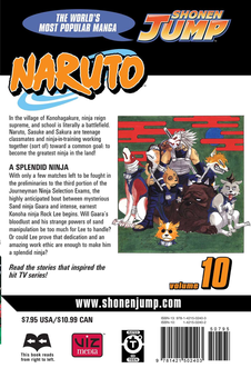 Паперова книга «Naruto. Volume 10», автор Масаси Кісімото - фото №2 - мініатюра