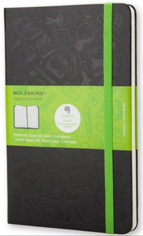  «Блокнот Moleskine Evernote черный (QP061EVER02)», бренда Moleskine - фото №1 - миниатюра