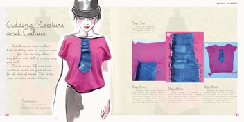 Бумажная книга «DIY Fashion», автор Селена Франкис-Бриден - фото №3 - миниатюра