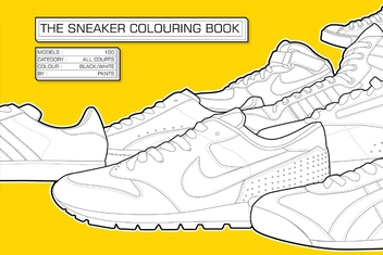 Бумажная книга «The Sneaker Colouring Book», авторов Дэниэл Ярош, Хенрик Клингель - фото №2 - миниатюра