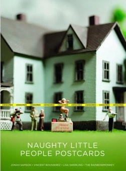 Бумажная книга «Naughty Little People Postcards» - фото №1 - миниатюра