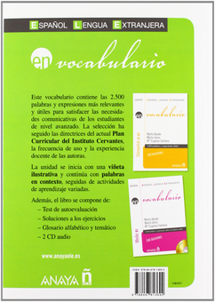 Бумажная книга « Anaya ELE EN collection Vocabulario - nivel avanzado B2 con soluciones + CD», авторов Марта Барало Оттонелло, Марта Генис Педра - фото №2 - миниатюра