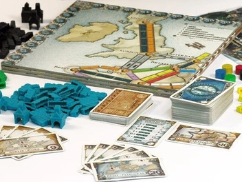  «Настольная игра Ticket to Ride Europe (7202)», бренда Days Of Wonder - фото №4 - миниатюра