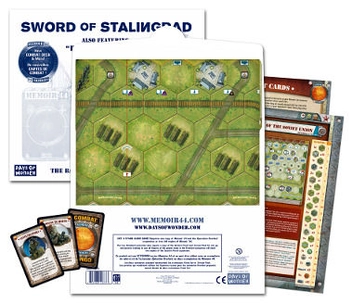  «Настольная игра Memoir'44 Sword of Stalingrad The Battle Map Series (730014)», бренда Days Of Wonder - фото №4 - миниатюра