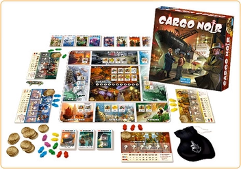  «Настольная игра Days Of Wonder Cargo Noir (8201)», бренда Days Of Wonder - фото №3 - миниатюра