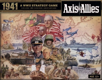  «Настільна гра Avalon Hill Axis & Allies 1941 (705345)», брендів Wizards of the Coast, Avalon Hill - фото №3 - мініатюра