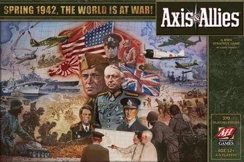  «Настольная игра Avalon Hill Axis & Allies 1942 (704522)», брендов Wizards of the Coast, Avalon Hill - фото №4 - миниатюра