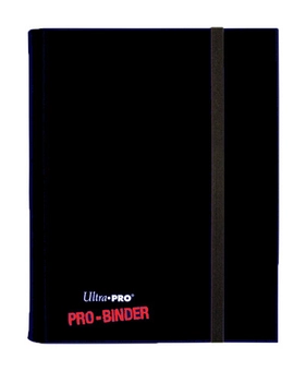  «Альбом Ultra-Pro Pro-Binder с листами по 3х3 кармашка для карт в протекторах черный (82600)», бренда Ultra-Pro - фото №2 - миниатюра