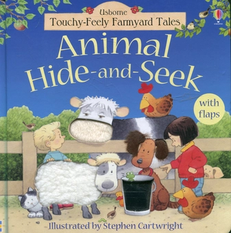 Бумажная книга «Animal Hide and Seek» - фото №1 - миниатюра
