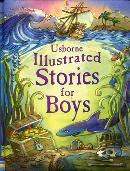 Бумажная книга «Illustrated Stories for Boys», авторов Лесли Симс, Луи Стоуэлл - фото №2 - миниатюра