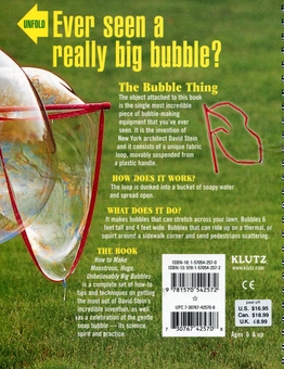 Бумажная книга «How to Make Monstrous, Huge, Unbelievably Big Bubbles», авторов Дэвид Стейн, Джон Кэссиди - фото №3 - миниатюра