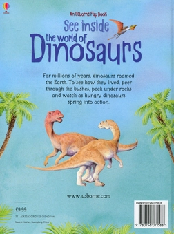 Паперова книга «See Inside The World of Dinosaurs», автор Алекс Фріт - фото №3 - мініатюра