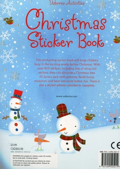 Паперова книга «Christmas sticker book», автор Фіона Вотт - фото №3 - мініатюра