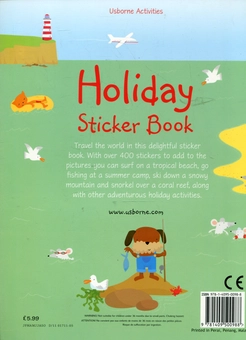 Бумажная книга «Holiday Sticker Book», автор Фиона Уотт - фото №3 - миниатюра