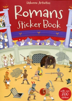Паперова книга «Romans Sticker Book», автор Фіона Вотт - фото №2 - мініатюра
