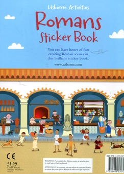 Паперова книга «Romans Sticker Book», автор Фіона Вотт - фото №3 - мініатюра