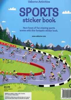 Бумажная книга «Sports Sticker Book», автор Фиона Уотт - фото №3 - миниатюра