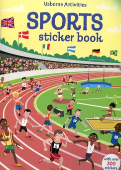 Бумажная книга «Sports Sticker Book», автор Фиона Уотт - фото №2 - миниатюра