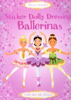 Бумажная книга «Sticker Dolly Dressing. Ballerinas», автор Фиона Уотт - фото №2 - миниатюра